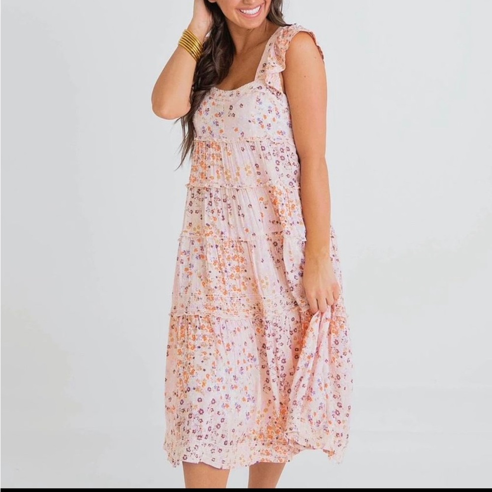 Karlie Floral Dress - Large